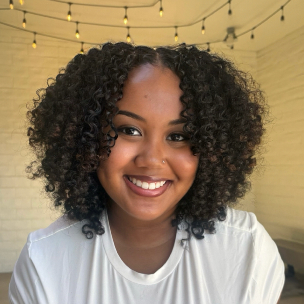 Return Client Curly Cut at Alanna Galathe in Fair Oaks, CA