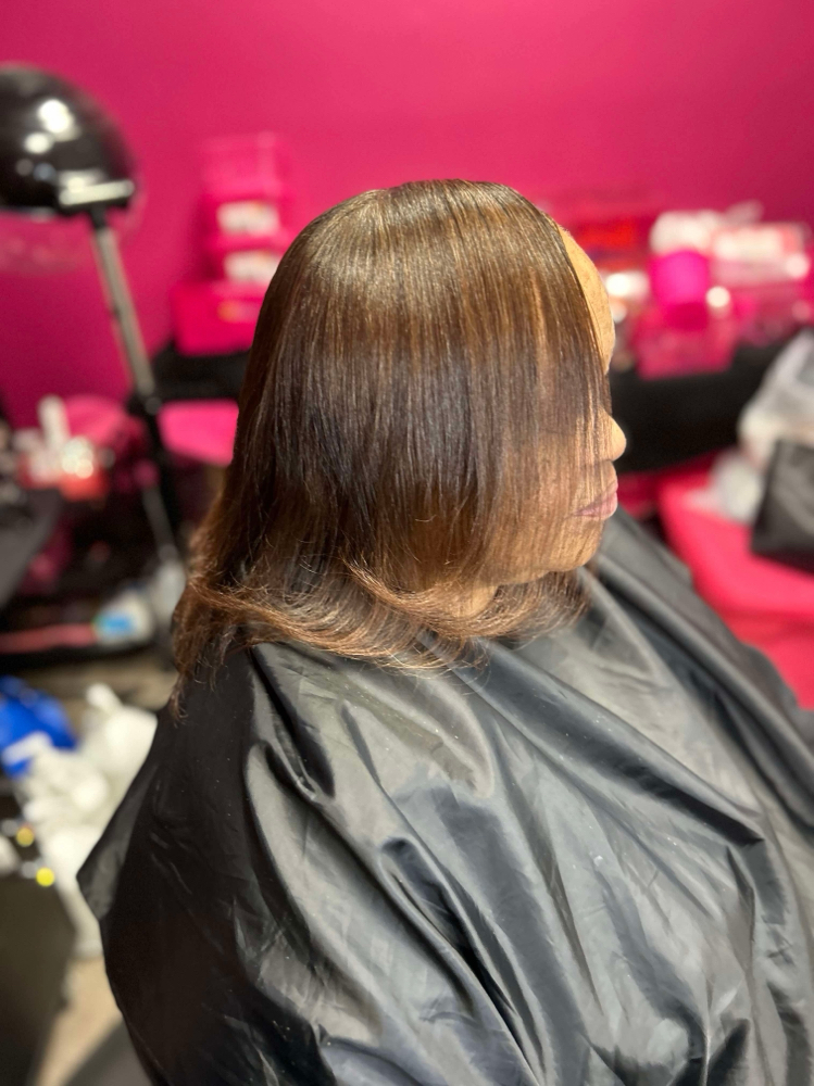 Silk*Press(Flat Iron)