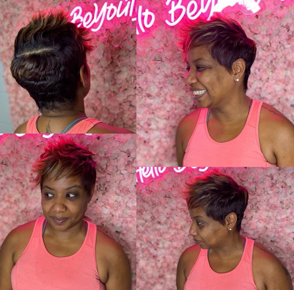 Shampoo/Style +haircut