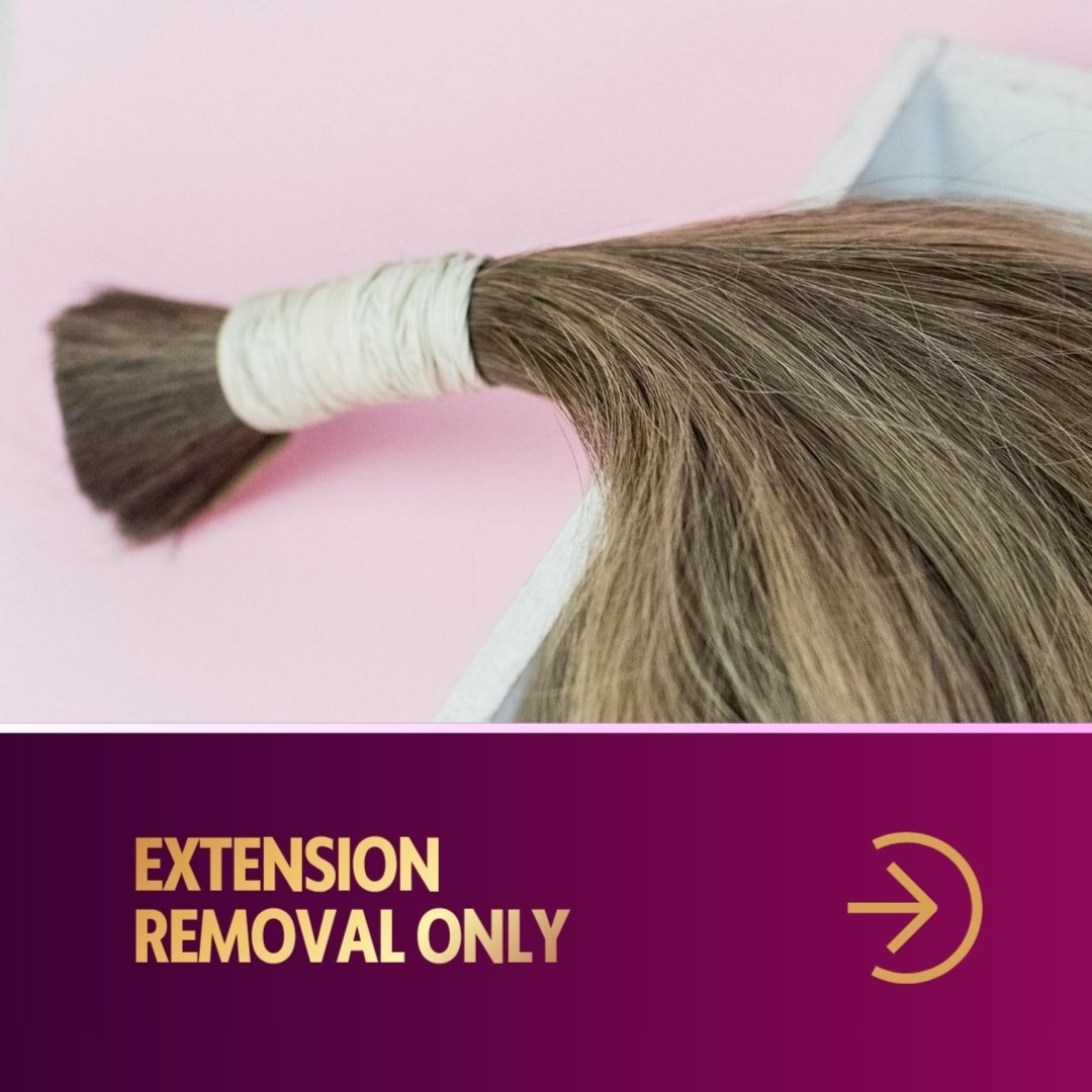 Extension Removal Only at Her Mane Therapy in Lewisville, TX