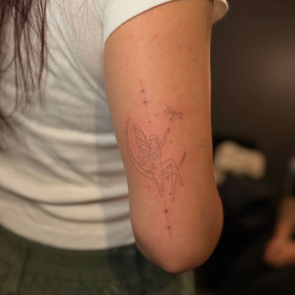 ✨ Medium Fine Line Tattoo at BrowTourage in Fall River, MA