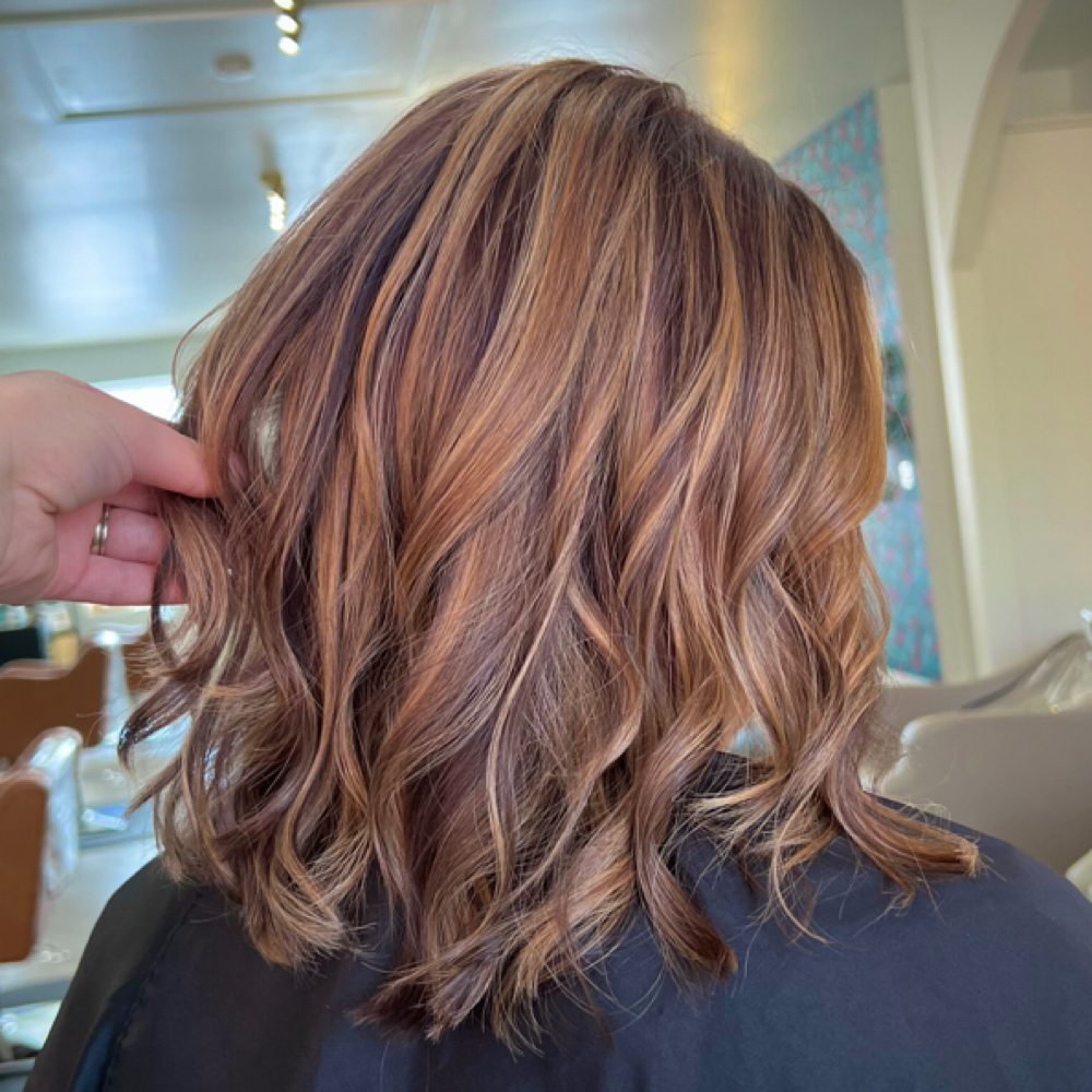 Base Color + Highlights at _hairbydaisyl in Goldsboro, NC