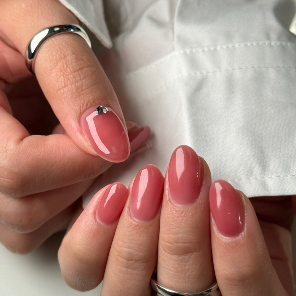 Gel manicure at Nailnbling in Austin, TX