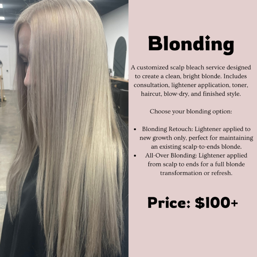 Blonding at Styling by Destiny in Portland, MI