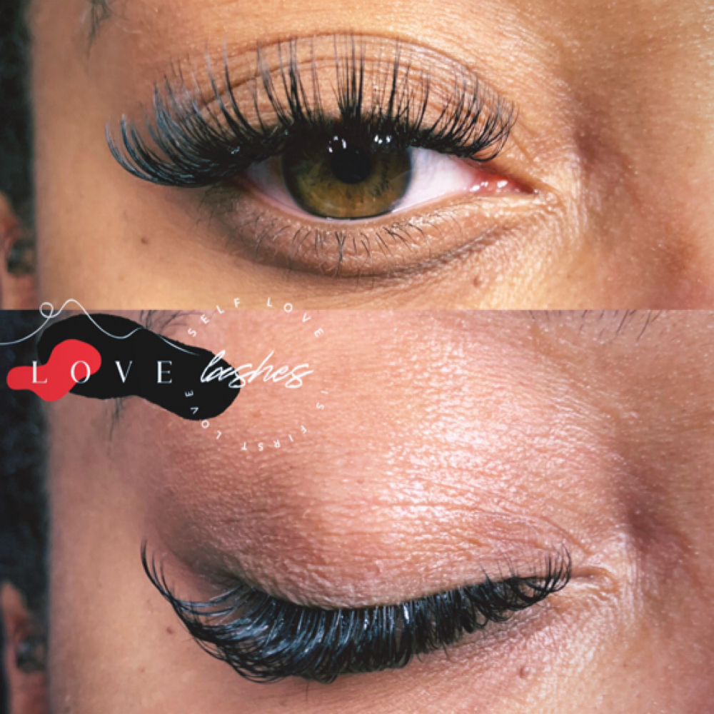 Love Lash Clusters at Love Esthetics in Decatur, GA