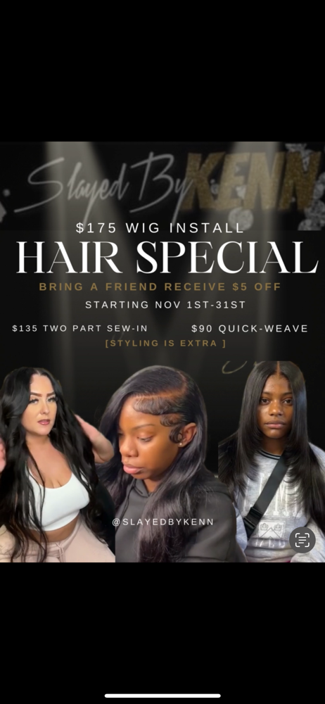 Wig Install Flyer 