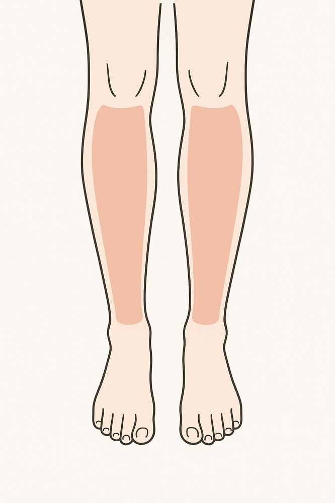 Lower Leg at BareSkinAesthetics in Ridgeland, MS