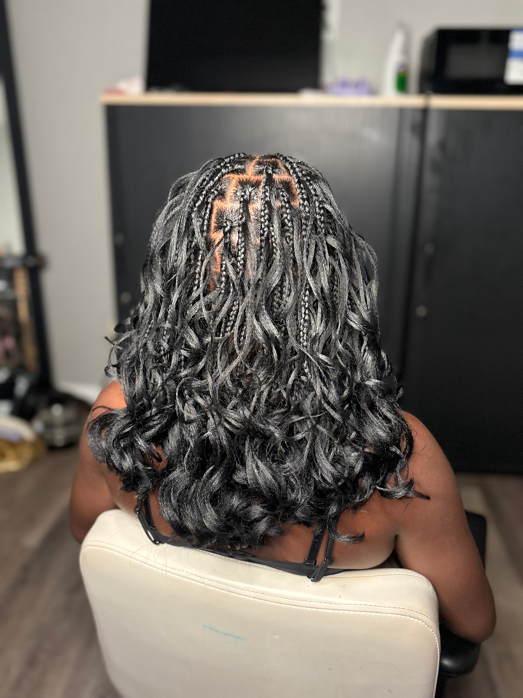 French Curl Braids