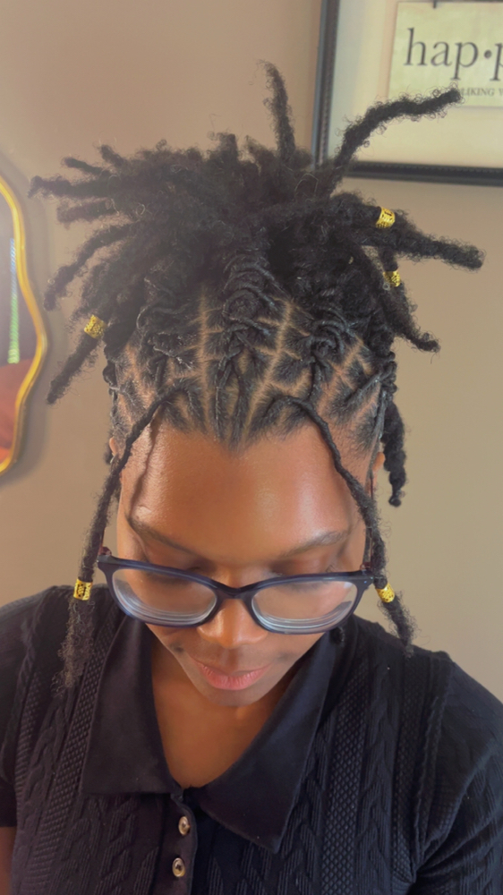 Loc Retwist / Style at Hair.m3.0ut in Moncks Corner, SC