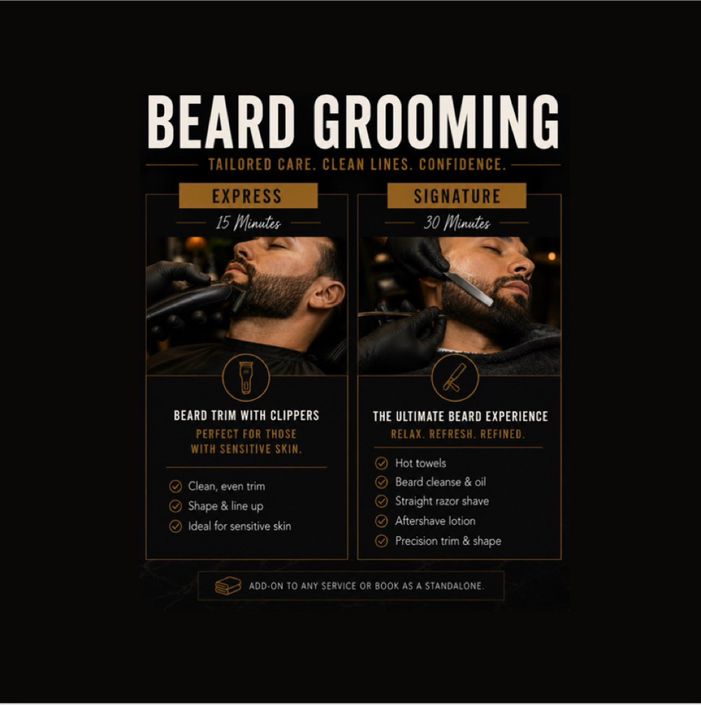 Beard Grooming at Artisan Salon & Barber Studio in Lake Mary, FL