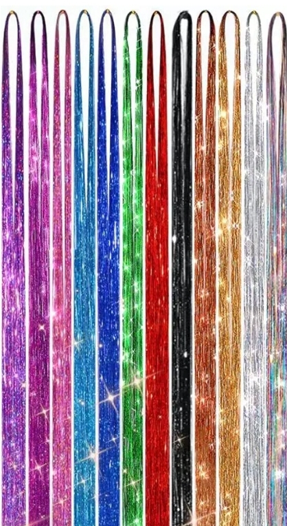 Hair Tinsel Application
