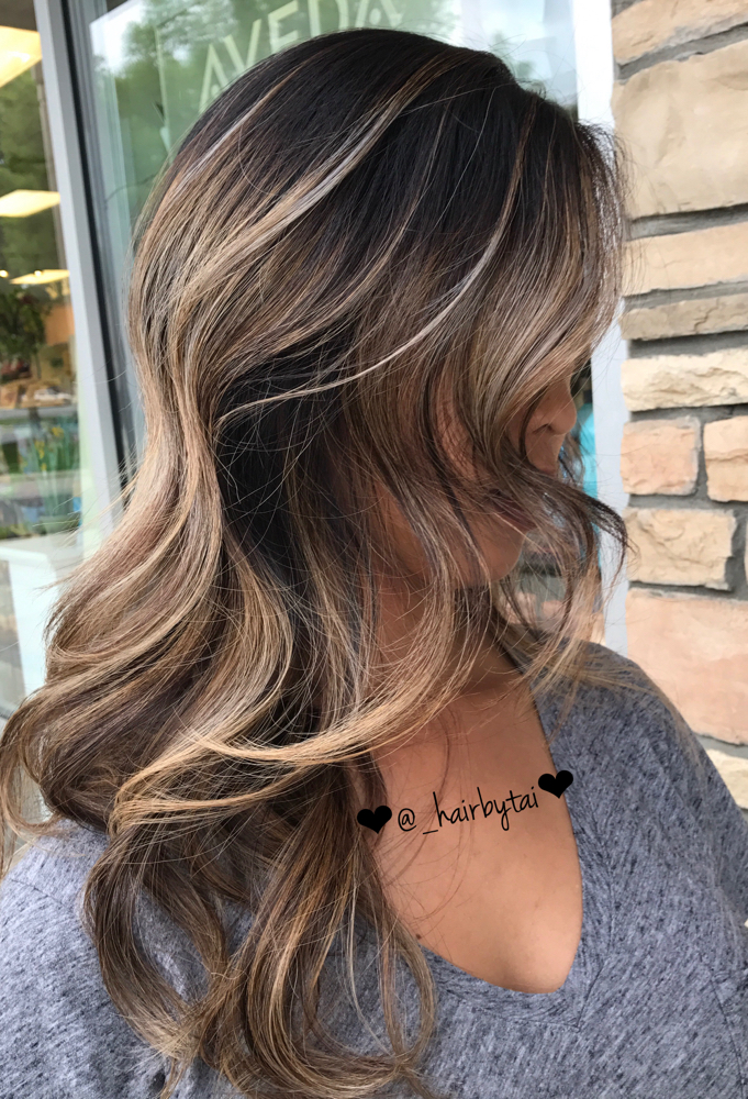 Balayage with Color