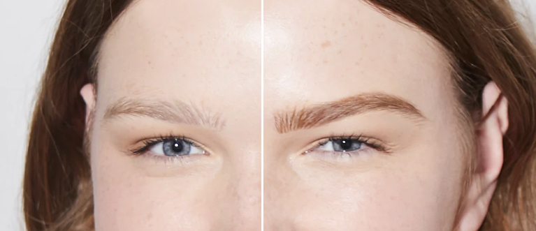 Eyebrow Tint With Eyebrow Wax