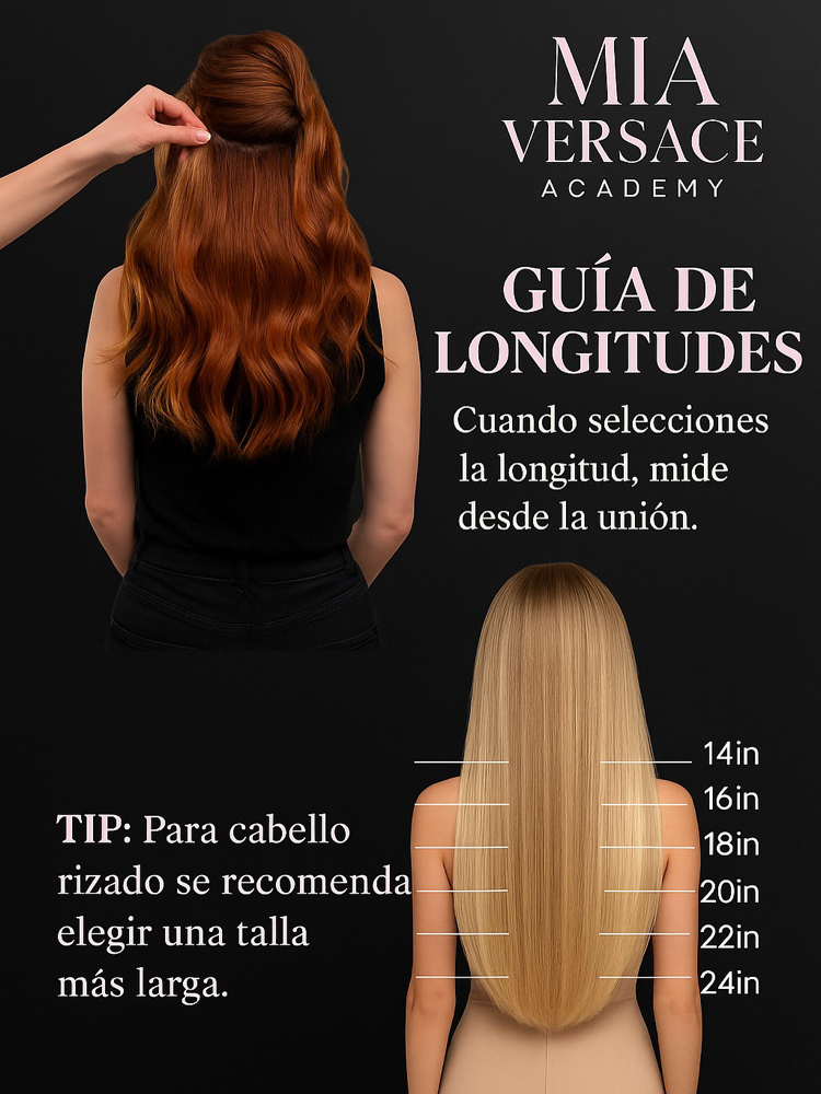 Retoque en extensiones de cabello