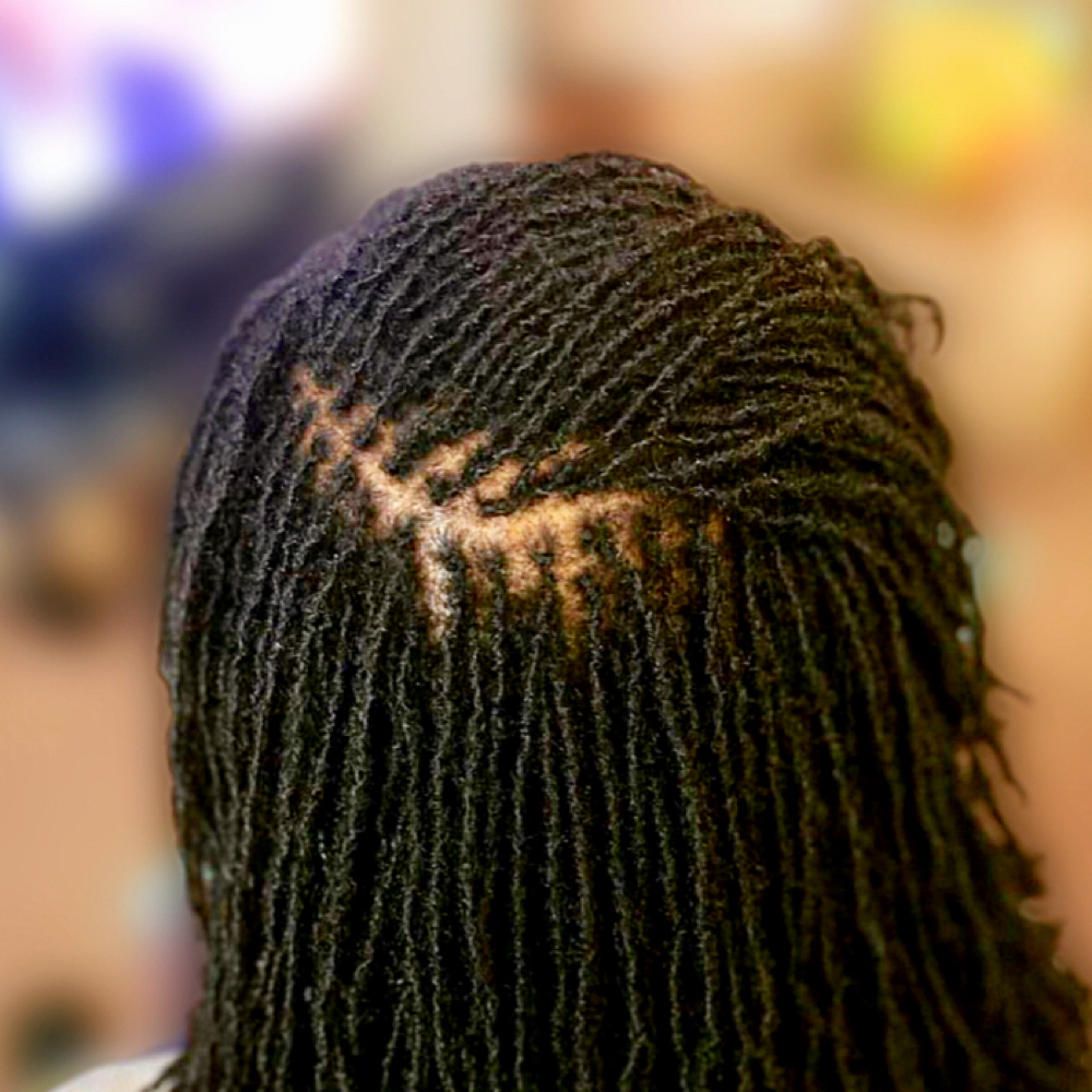 Micro Locs Retie & Style at TwistedSistaLLC. in Kahului, HI