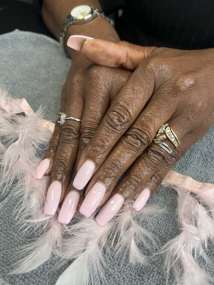 Hard Gel XL Full Set No Design