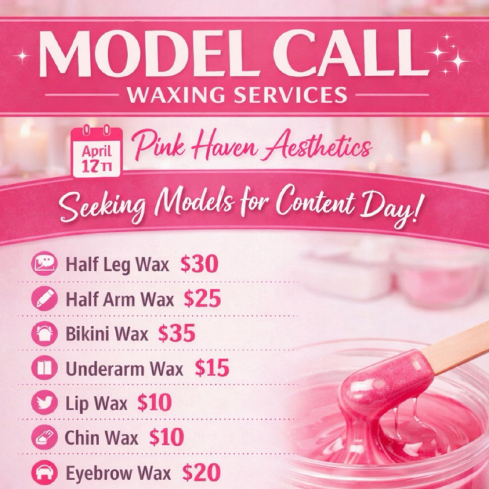 Model Call Booking at Pink Haven Aesthetics in Carson City, NV