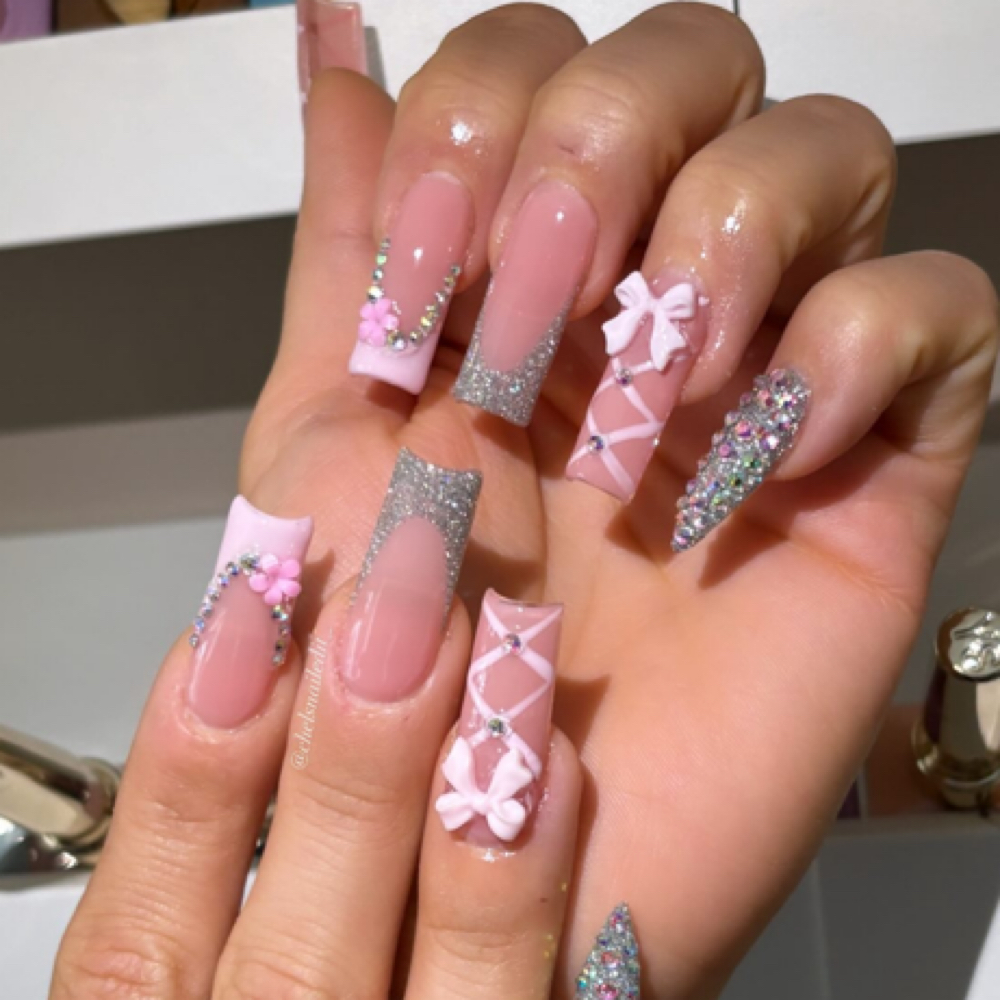 Gel-X (LONG) at Chelsnailedit ♡ in Lyndhurst, NJ