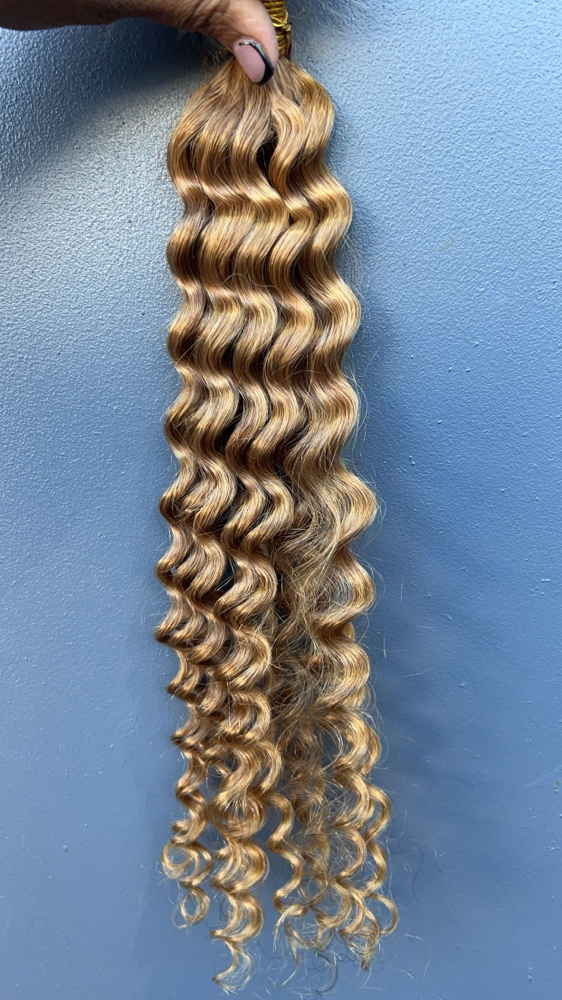 2 Bundles Human Hair# 27 Deep Wave