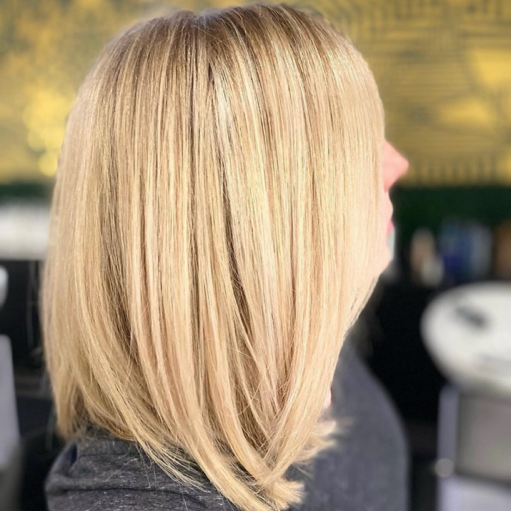 Custom Dimensional Color-Full at AKA Presley Hair Design at Blend Salon in Maplewood, MO