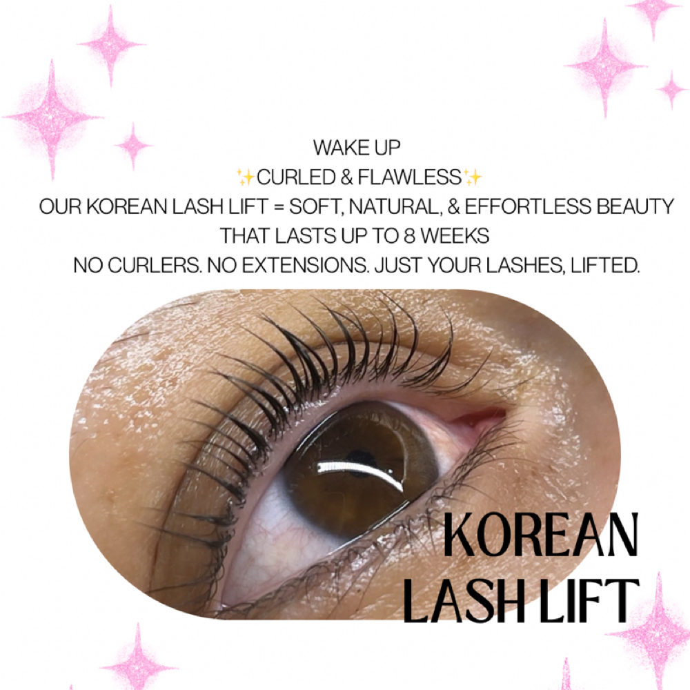 Korean Lash Lift + tint