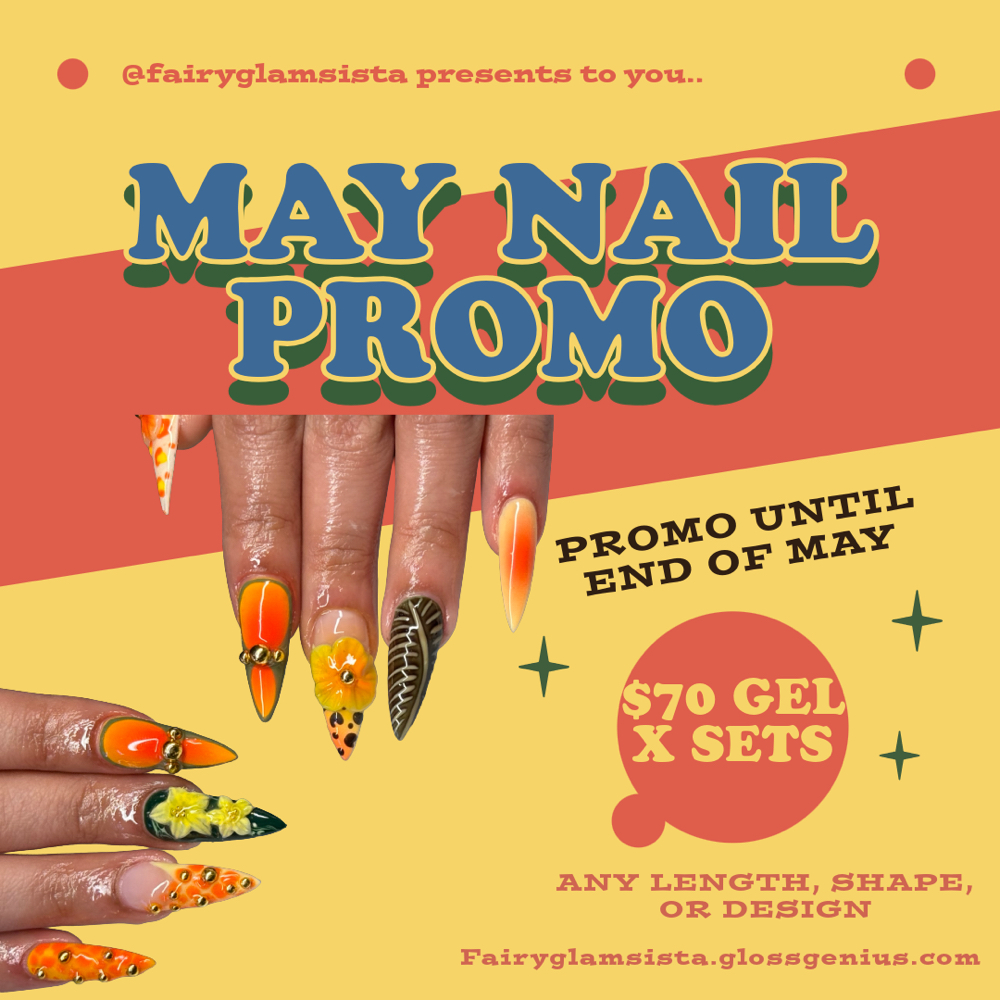 May Nail Promotion at Fairy Glam Sista in Northampton, PA