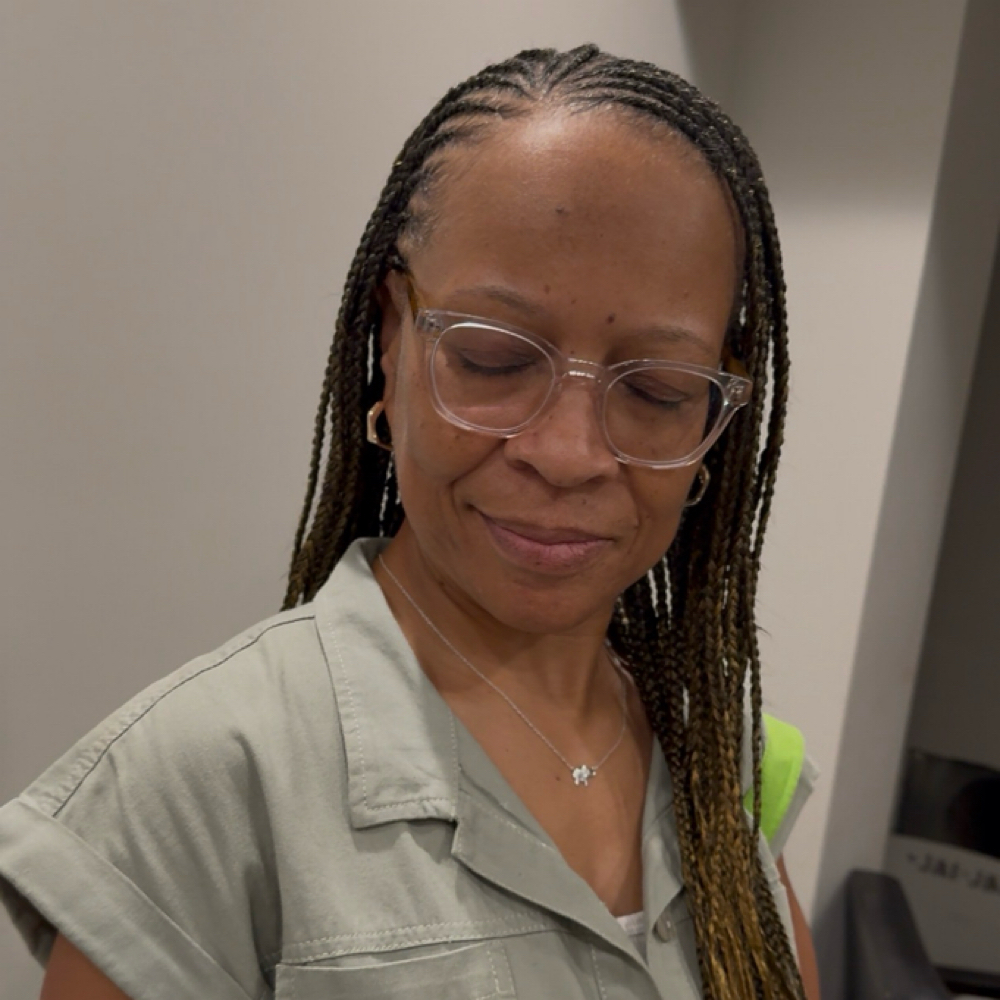 Lemonade Knotless Braids at I.Lenice Designs in Mableton, GA