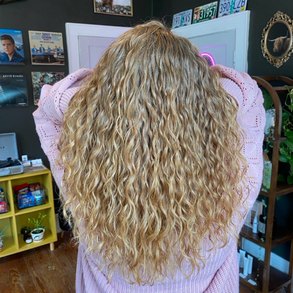Perm (Long Thick Hair) at Olivia Grace @House Of Style in Jefferson City, TN