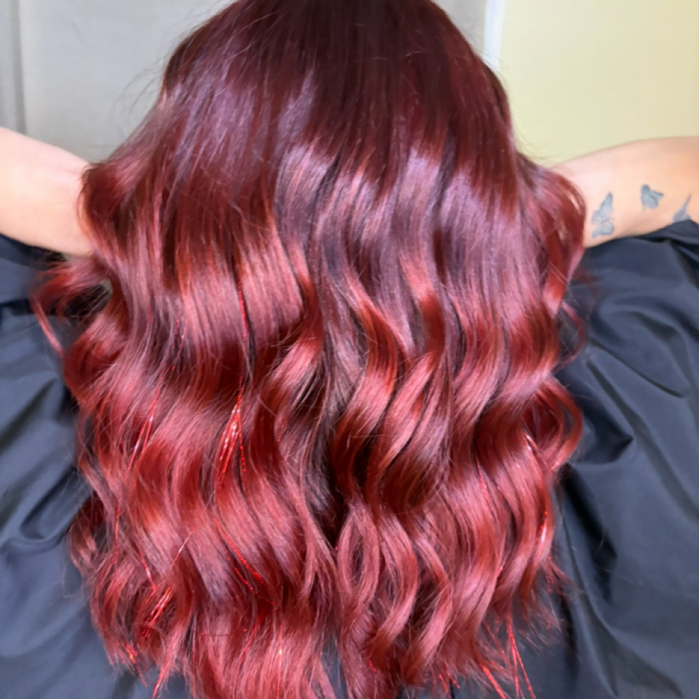 Single All Over Color at Shalva X RebelRevivalHair&co in Parkville, MD