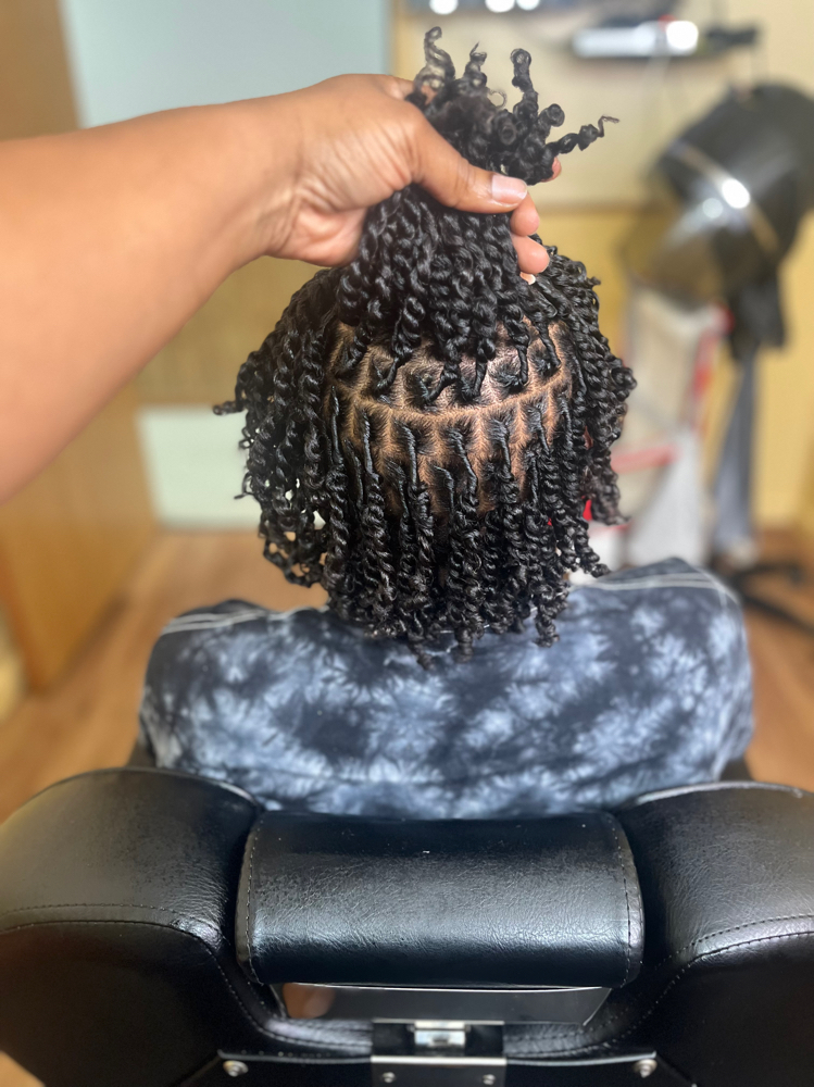 2 Strand Starter Locs