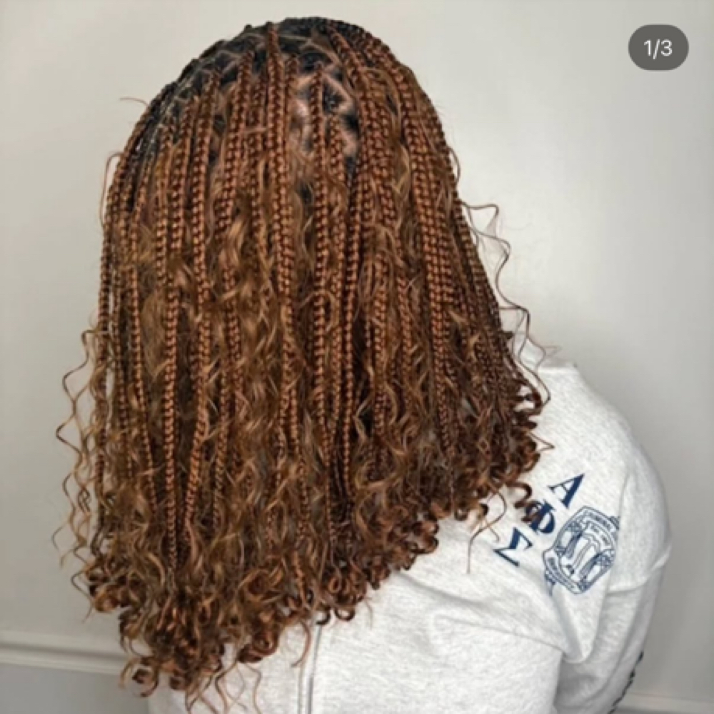 Boho Knotless Bob at Montreal’s Aesthetics in Temple Hills, MD