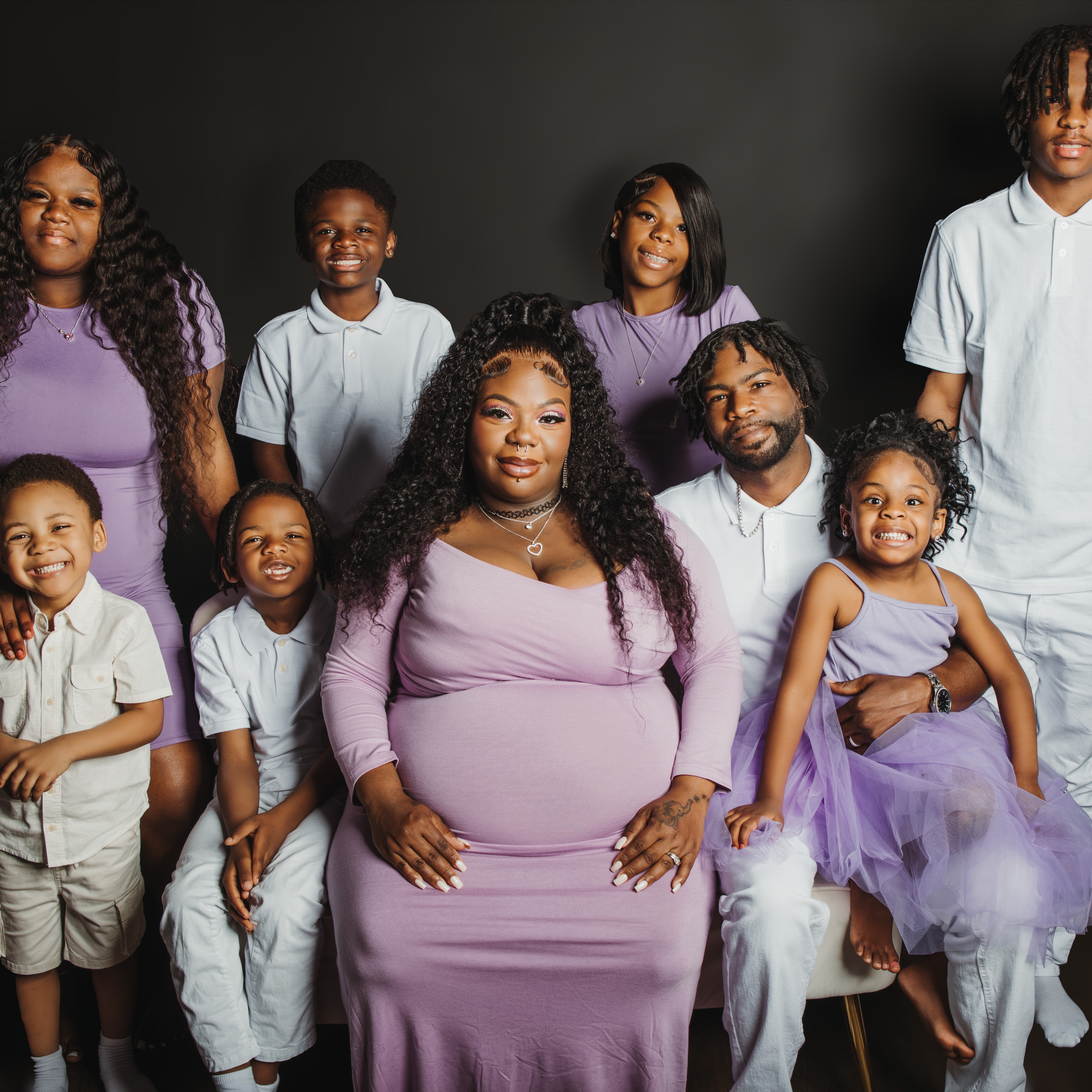 Family session at KierraJashellePhotography in Wyoming, MI