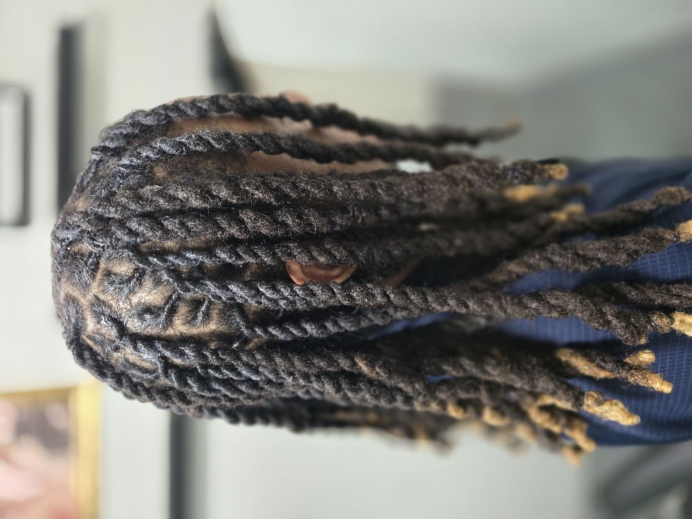 Loc Retwist- Full Head