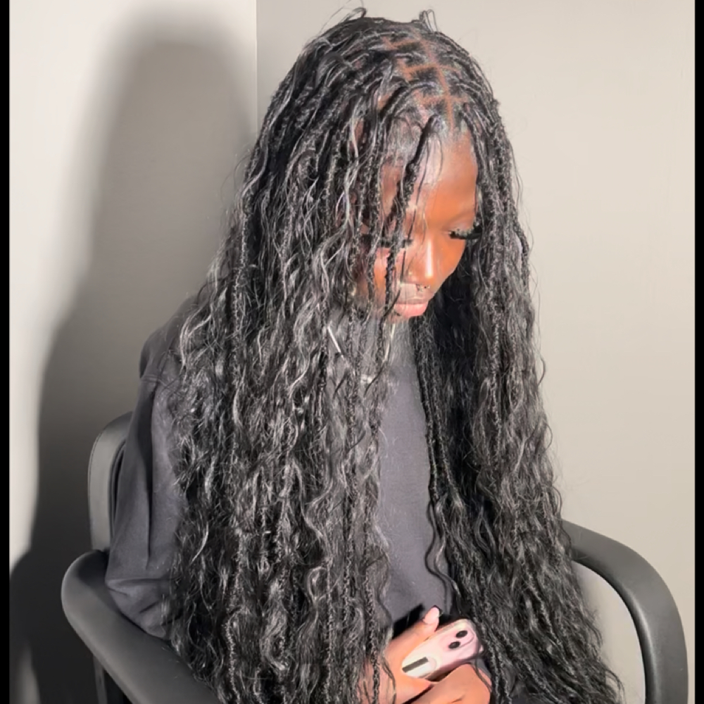 Faux Locs at sm.styled in Kansas City, KS