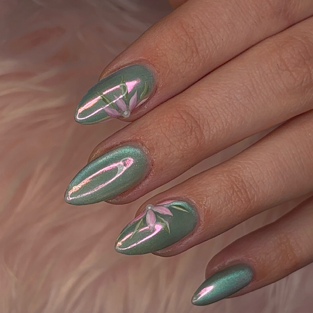 Gel-X Full Set at Deep Breath Salon & Holistic Center in Western Cranston, RI