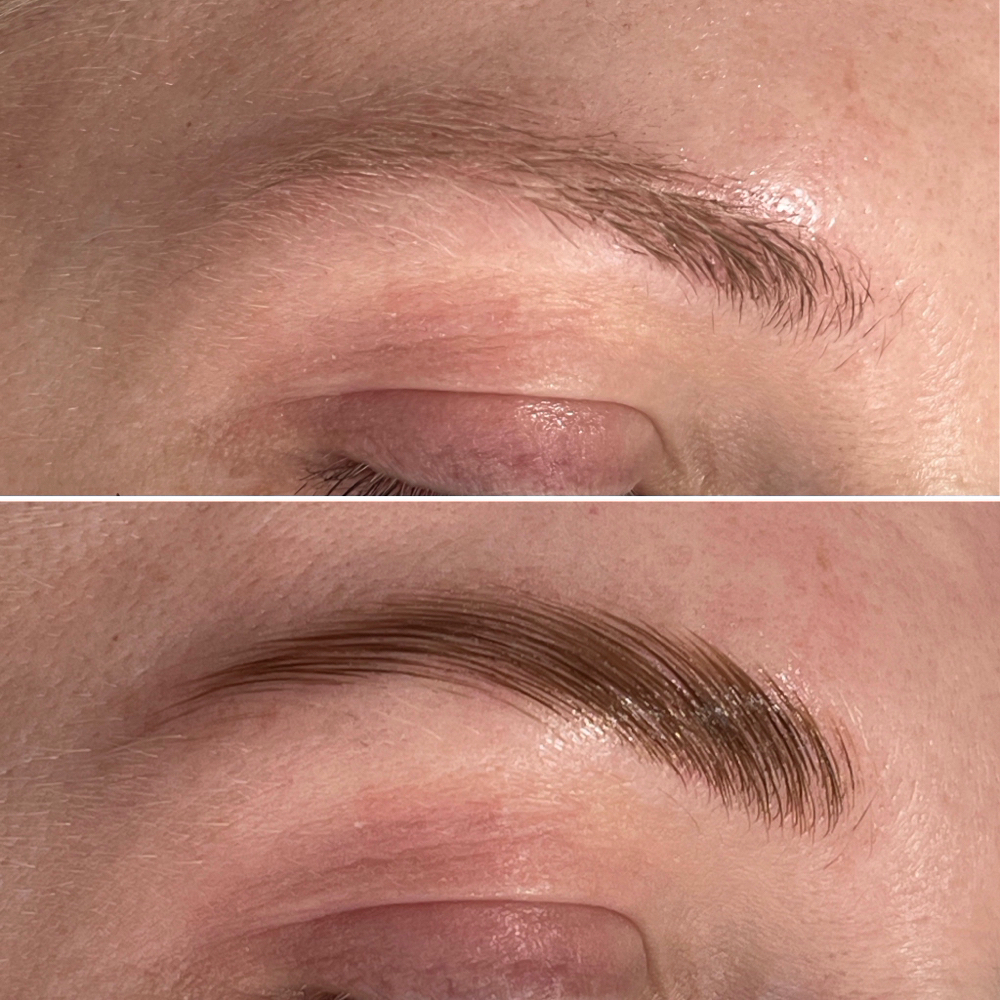 Brow Lamination and Tint at Illuminate Lashes and Beauty in Trussville, AL