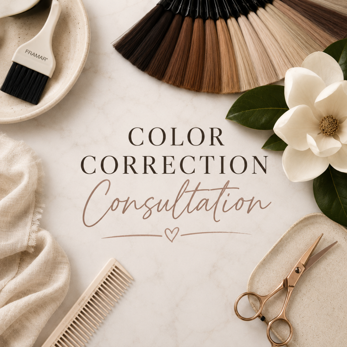 Color Correction Consultation at SWEET MAGNOLIA DAY SPA LLC in Ocala, FL