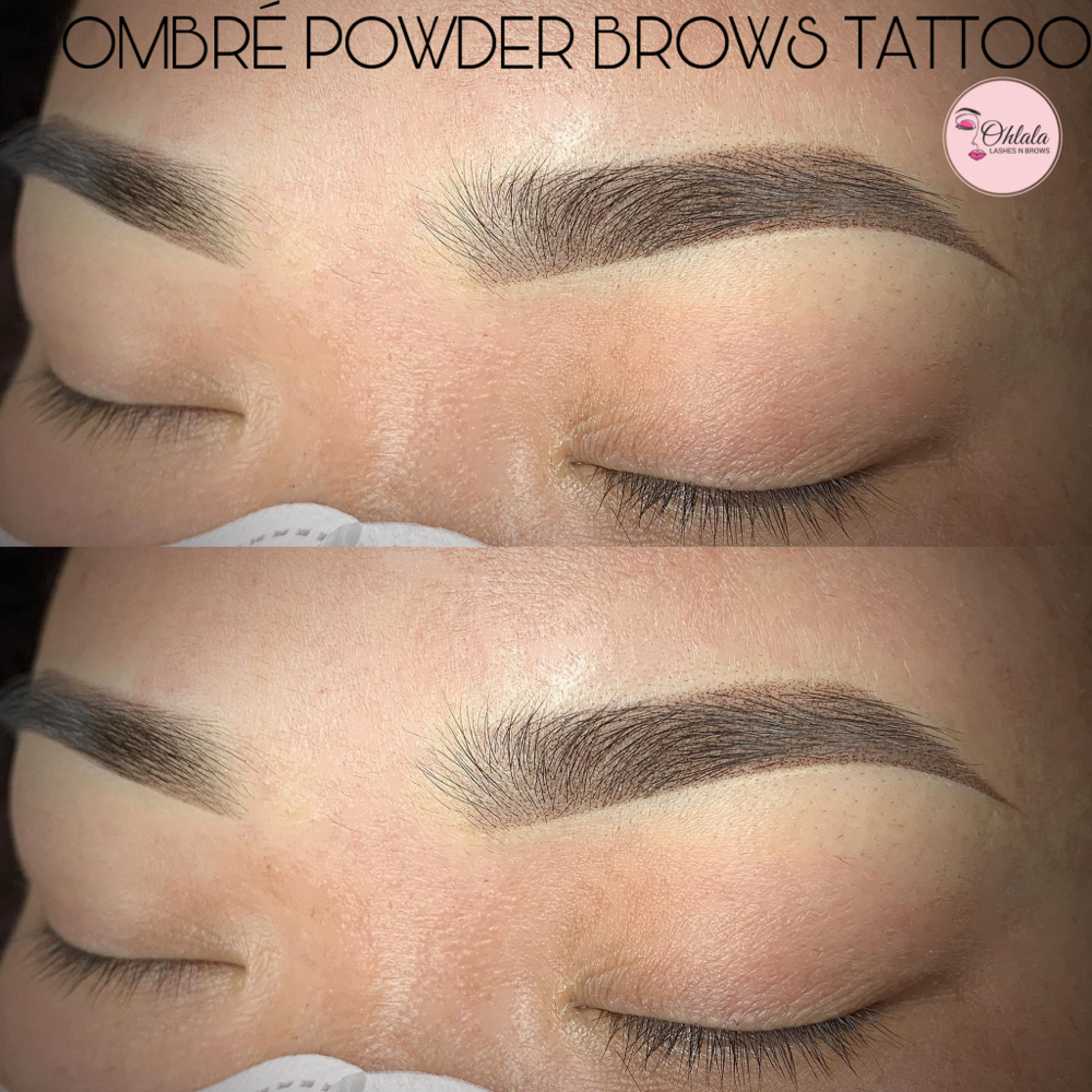 🤎 OMRE BROWS TATTOO at Ohlala Lashes & Brows in Houston, TX
