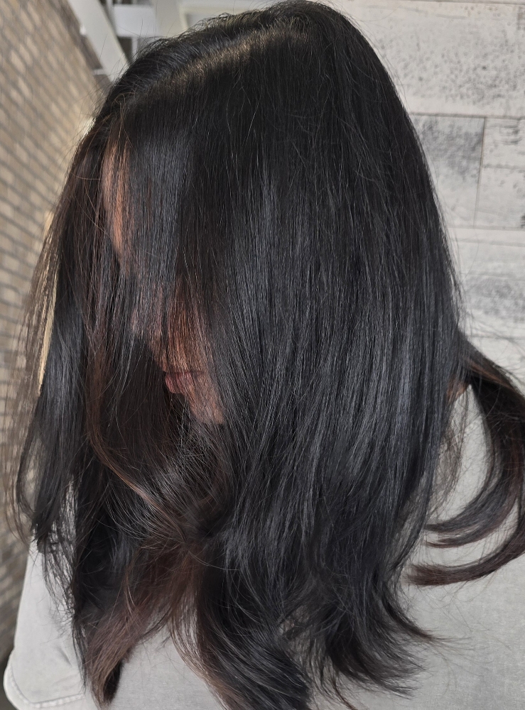 Root Retouch + Ends + Haircut