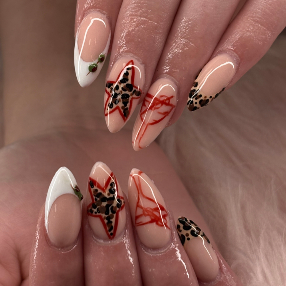French Tip (per finger) at DesignedbyRonni in Massillon, OH