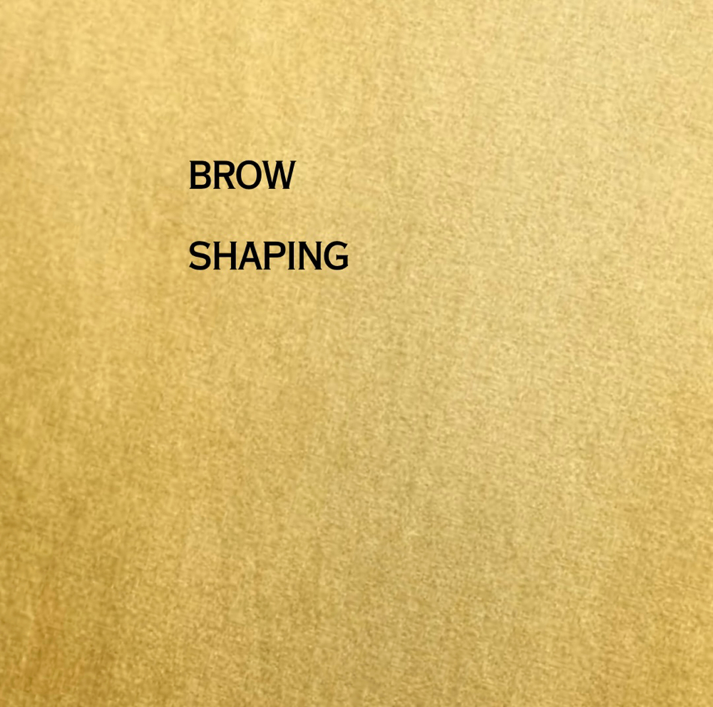 Brow Shaping