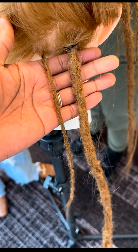 Straighr Hair Crocheting