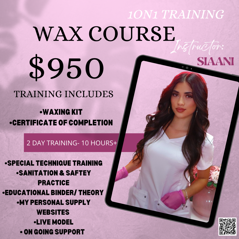 1on1 2 Day Wax Course