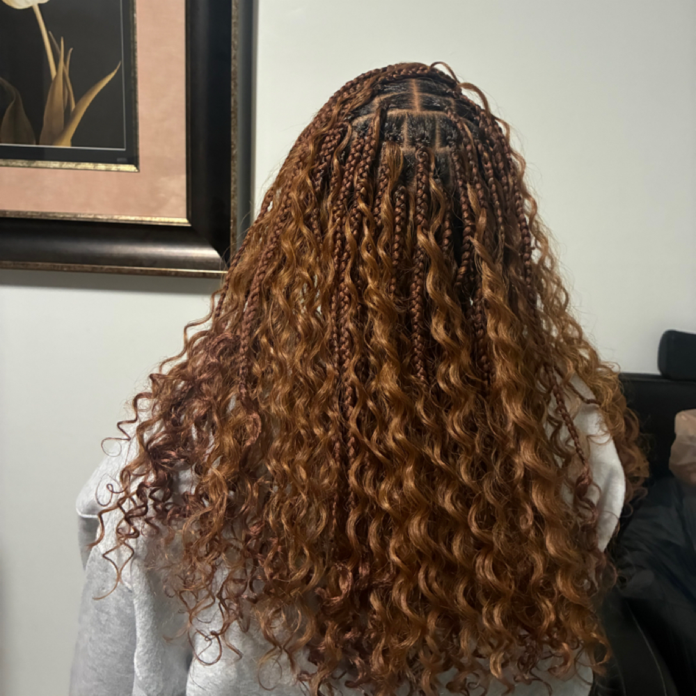 Mid Back Length at BraidsByJinece in Wichita, KS
