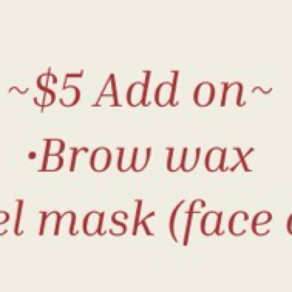 Add On Brow Wax/Gel Mask at Calma Studio in Wauwatosa, WI