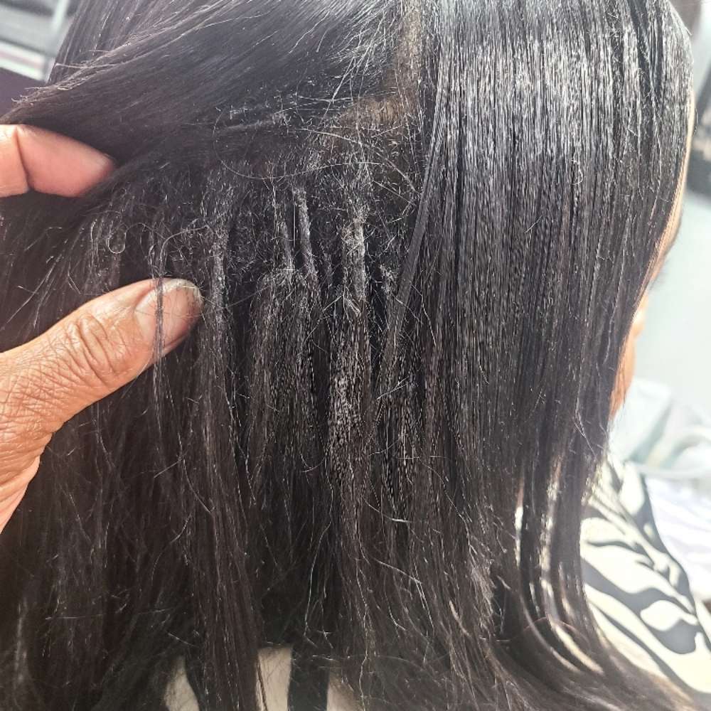 K-Tip Extension at Chon's Unique House of Hair in Detroit, MI