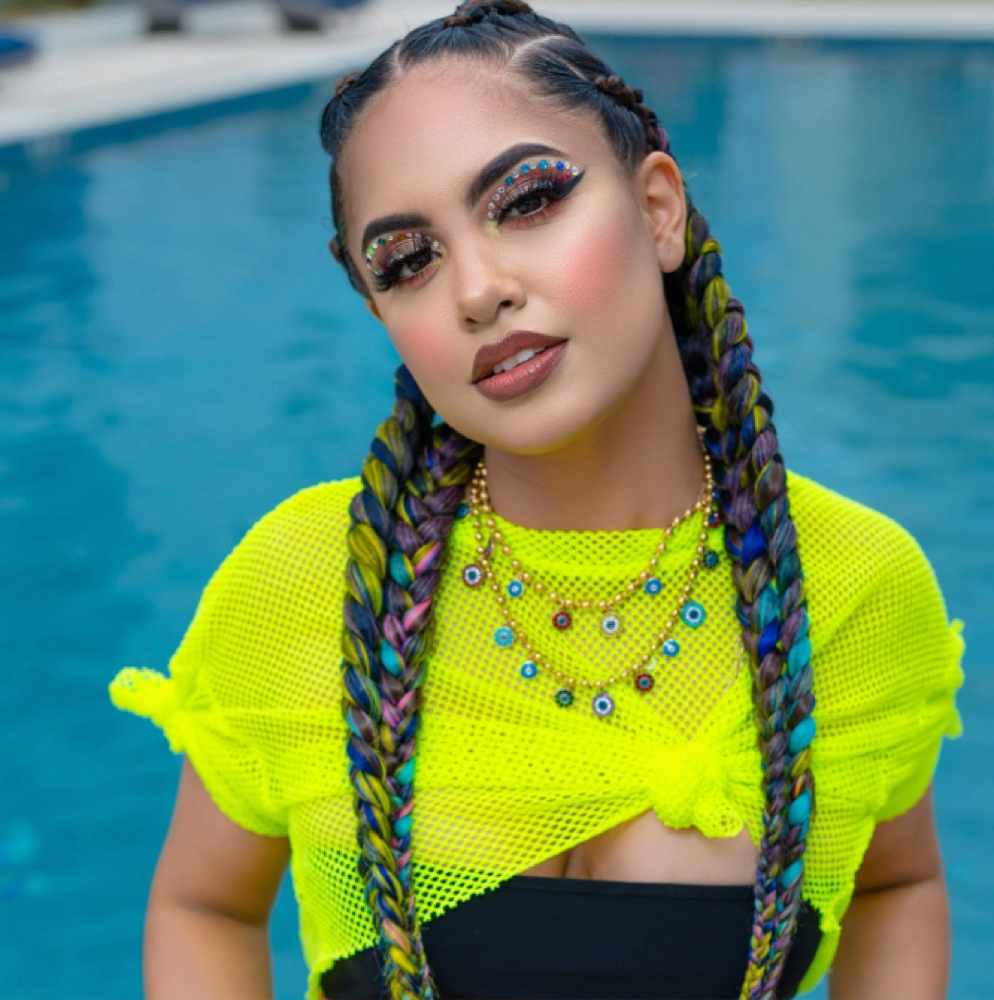 4 Festi Dutch Braids at Braid Girl Studios in Kyle, TX