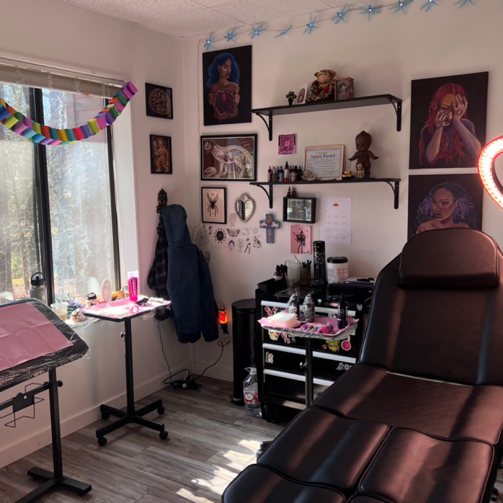 Consultation at Velvet Muse Tattoo in Charlotte, NC