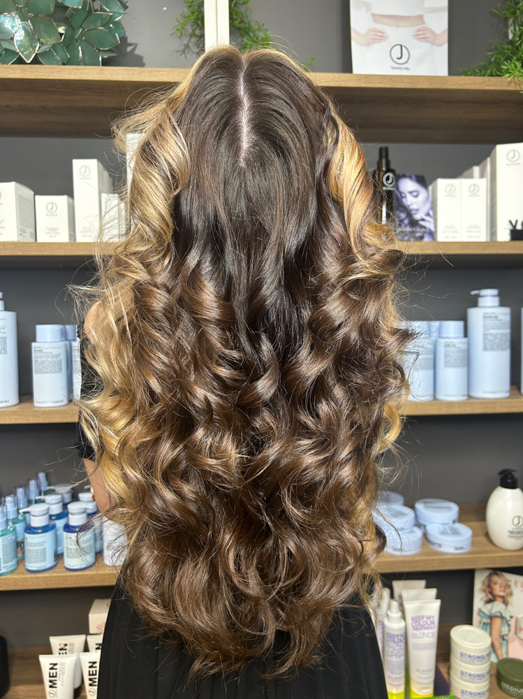 All Over Color With Highlights