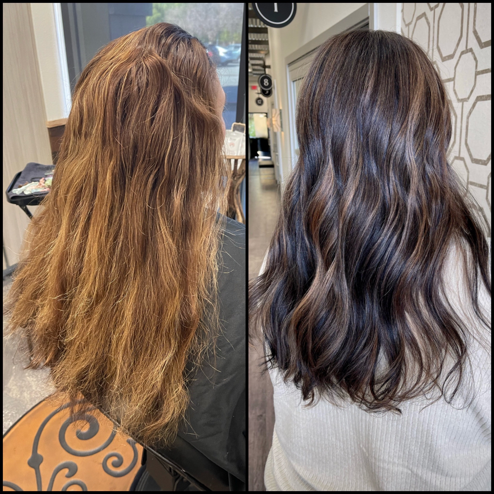 Reverse Balayage